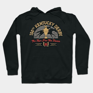 Officially Licensed Kentucky Derby 150th 2024 Run Hoodie